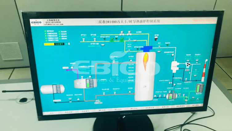 歐保為江陰興宇新材料配套蒸汽鍋爐低氮燃燒器